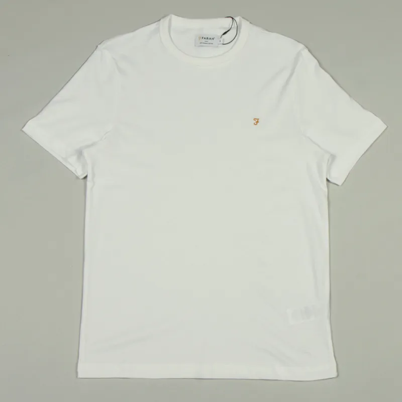 Farah Danny T-Shirt - White